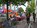 Kellerbrand in Mehrfamilienhaus - 2 Pers. gerettet