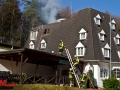 Saunabrand im Reinbeker Waldhaus-Hotel Foto.Dominick Waldeck