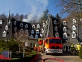 Saunabrand im Reinbeker Waldhaus-Hotel Foto.Dominick Waldeck